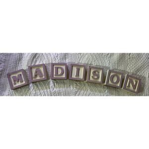 Decorative wooden blocks